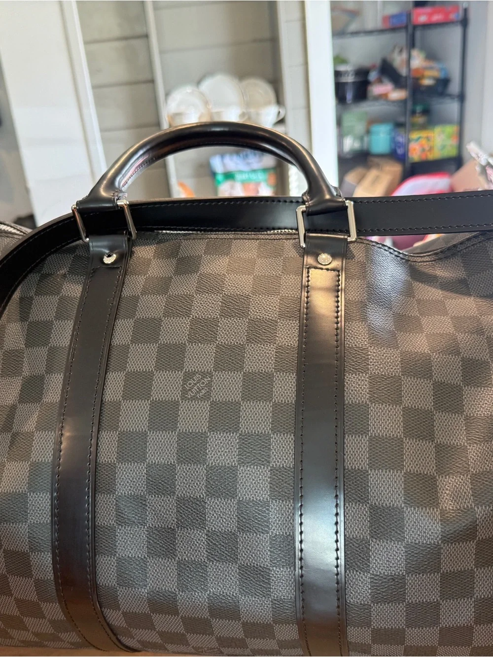 Authentic Louis Vuitton Duffle Bag like new